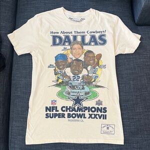 Mitchell & Ness Dallas Cowboys Super Bowl XXVII Graphic T-Shirt